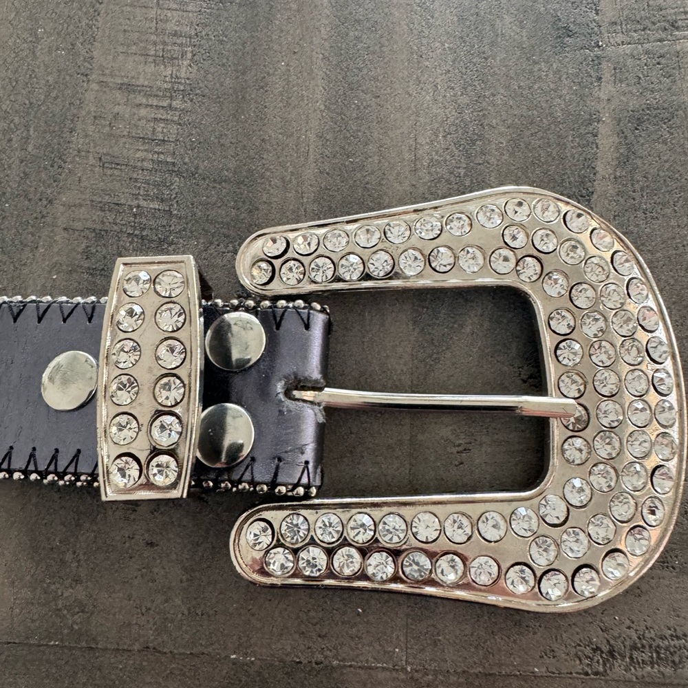 B. B. Simon Swarovski Crystal Belt.